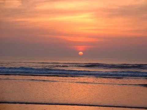 Sunset or Sunrise Stock Photos