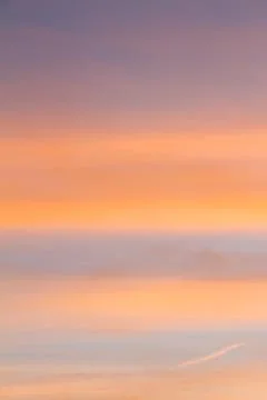 Sunset orange sky background Stock Photos