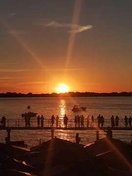 Sunset Orla Stock Photos