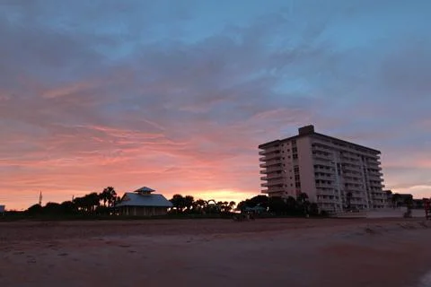 Sunset at Ormond Beach Photos