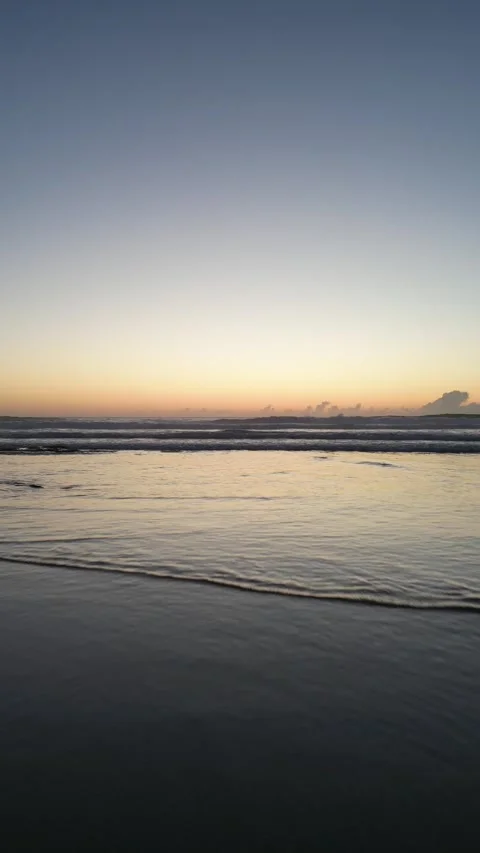 Sunset over the Atlantic Ocean Stock Footage 280263011