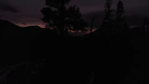 Sunset Over Banff 動画素材 87202077