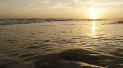 Sunset over the beach. Stock Footage 20505579