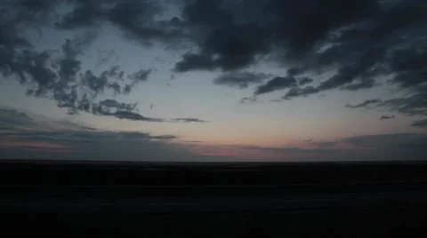 Sunset Over Beach Time Lapse 库存影片 50244219