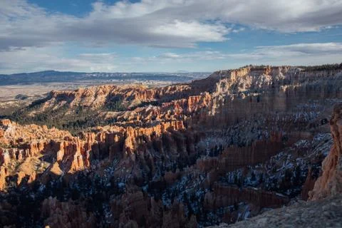 Sunset over Bryce Canyon Stock Photos