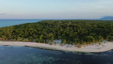Sunset Over Candaraman, Balabac Stock Footage 324542810