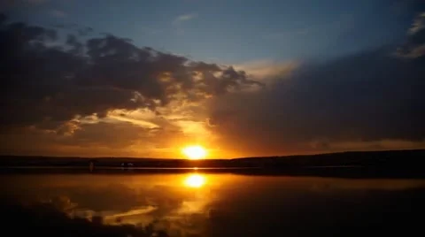 Sunset Over City Time-lapse Ankara In Turkey Stock Footage 47846634