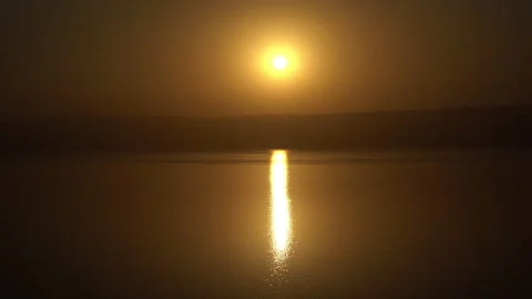 Sunset over the Dead Sea Timelapse Stock Footage 230107046