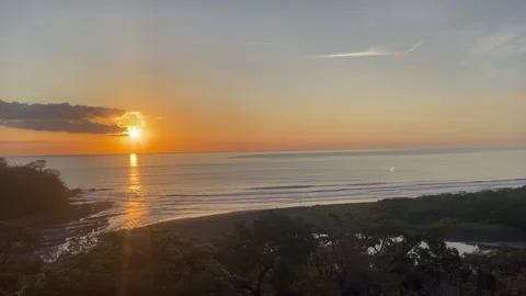 Sunset over Delta HD Stock Footage 175871922