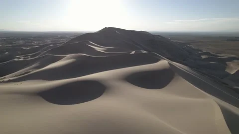 Sunset over Desert Dunes Video stock 204095313