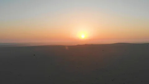 Sunset Over the Dune Stock Footage 130071117