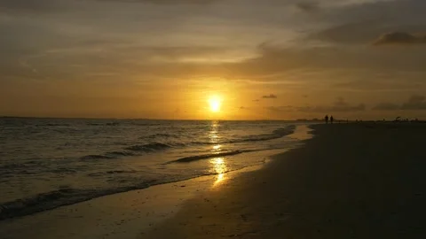 Sunset Over Florida Beach Stock-Footage 231255386
