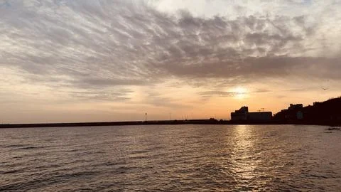 Sunset over Folkestone Photos