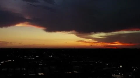 Sunset over Hermosa Stock Footage 148435110