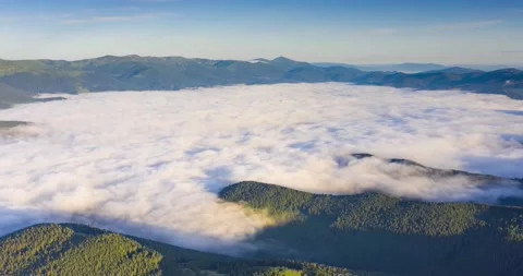 Sunset over Hoverla Stock Footage 171477269
