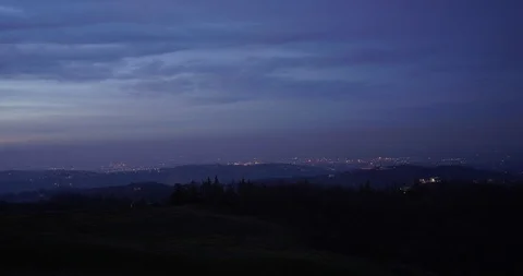 Sunset over the industries Stock Footage 102275569