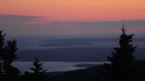 Sunset over Islands Video stock 11060758