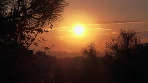 Sunset over Istanbul, Turkey Stock Footage 165140549