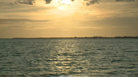 Sunset over Key West Stock Footage 373109