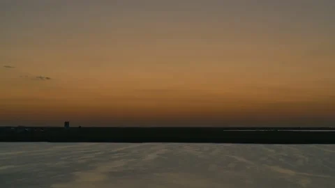 Sunset over lagoon in Cancun, Mexico 動画素材 235167773