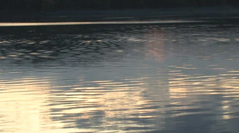 Sunset over Lake Arrowhead 스톡 동영상 34622084