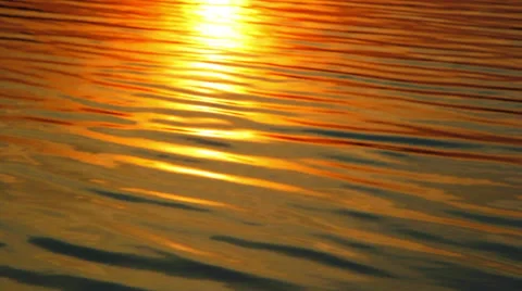 Sunset over the lake,sunset over the river Video stock 36642160