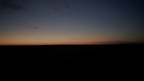 Sunset over a Marsh Time-Lapse 库存影片 203970494