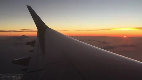 Sunset over Mount Teide Tenerife Stock Footage 198180203