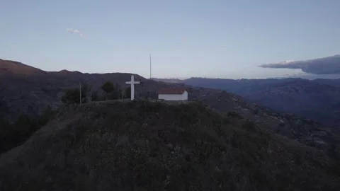 Sunset over the Mountains - Ancash Stock Footage 248395659