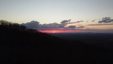 Sunset Over Mountains Stock-Footage 231950276
