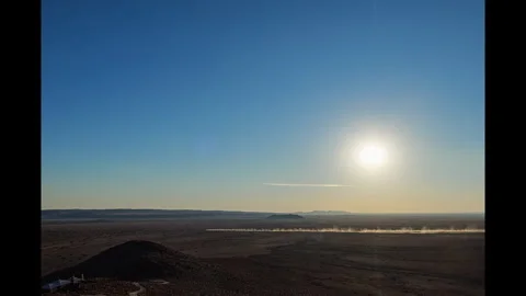 Sunset over Namib Desert Time Lapse , Namibia Africa 4K Stock Footage 280825692