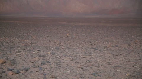 Sunset over the Nazca desert Stock Footage 64872749