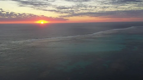 Sunset over ocean Stock-Footage 115704563