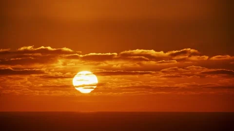 Sunset over ocean Stock-Footage 237994147