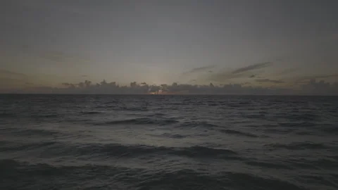 Sunset Over the Ocean Stock Footage 280105927