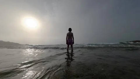 Sunset Over the Ocean 스톡 동영상 284762814