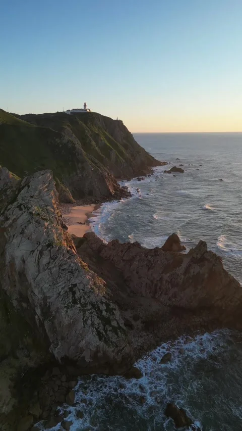 Sunset over the ocean Stock Footage 299135778