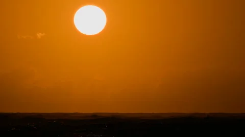 Sunset over the Ocean in Time-lapse – HD Vidéo 5987323