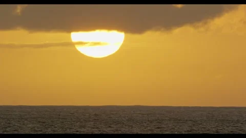 Sunset over ocean timelapse Vidéo 270758380