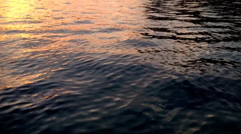 Sunset over the rock pool Stock Footage 29155247