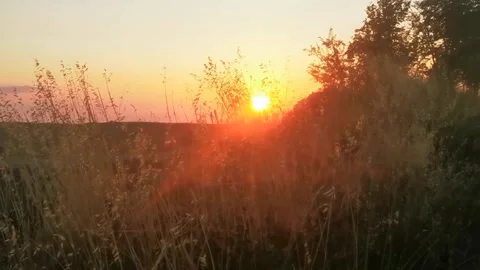 Sunset over the roman empire Stock Footage 158595129