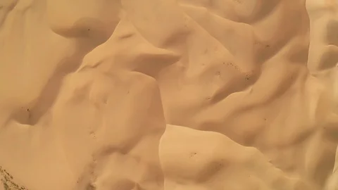 Sunset over the sand dunes in the desert 스톡 동영상 120688380