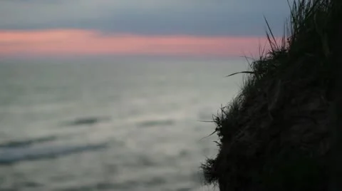 Sunset over sea Stock Footage 11194884