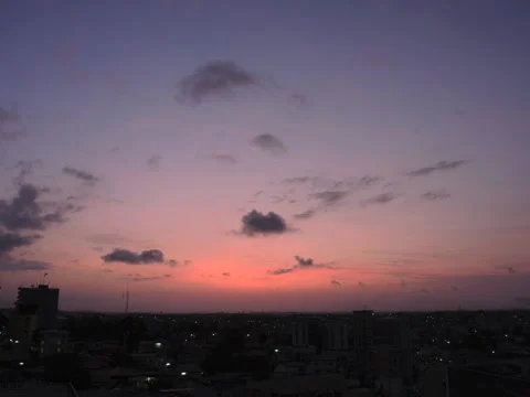 Sunset over the sea Stock Footage 60711947