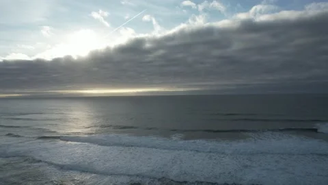 Sunset Over The Sea Stock Footage 167947658