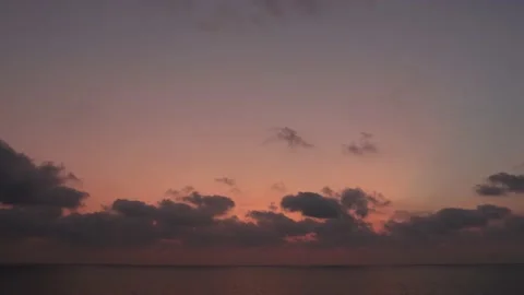 Sunset over the sea Stock Footage 237017375