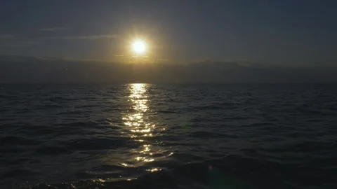 Sunset over the sea 스톡 동영상 247551943