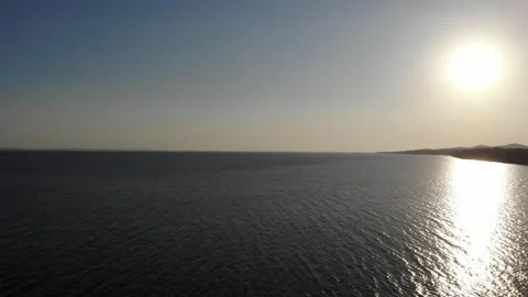 Sunset over the sea - Greece Stock Footage 252190080