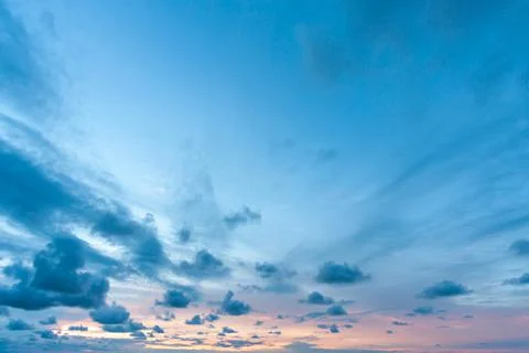 Sunset over the sea Foto stock