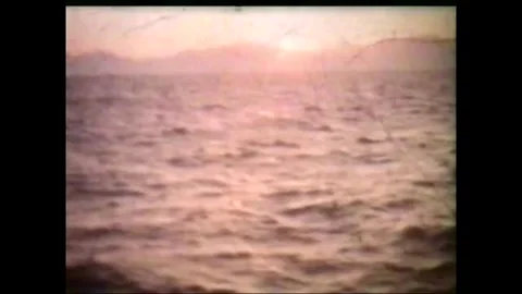 Sunset over Turkey Cine 1970s Vídeos de archivo 324127404